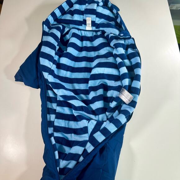 Disney Store 18-24 Months Blue Mickey Mouse One Piece Snowsuit Patches Stitching - Picture 11 of 12